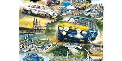 Für guten Zweck: Gemälde zur Olympia Rallye ersteigern & Walter Röhrl treffen