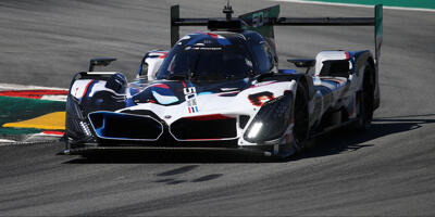Rene Rast hat ersten Test im BMW M Hybrid V8 absolviert