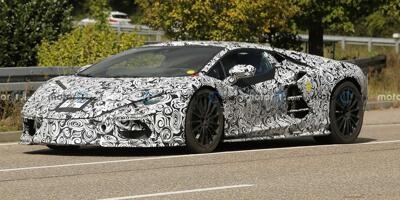 Lamborghini Aventador: V12-Nachfolger zeigt sich als Erlkönig