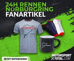 Unser Motorsport-Shop bietet original Merchandise zum 24 Stunden Rennen vom Nürburgring - Kappen, Shirts, Modellautos und Helme