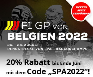 Formel-1-Tickets Belgien Grand Prix 2022 kaufen